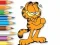 Jwèt Coloring Book: Garfield Hamburger sou entènèt