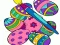 Jwèt Easter Egg Coloring Games sou entènèt