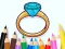 Jwèt Coloring Book: Gemstone Ring sou entènèt