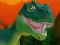 Jwèt Dino Run: Lava sou entènèt