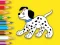 Jwèt Coloring Book: Cute Spotted Dog sou entènèt