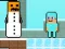 Jwèt Noob vs Pro Snowman sou entènèt