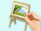 Jwèt Coloring Book: Paysage Drawing Board sou entènèt