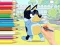 Jwèt Coloring Book: Bluey And Bingo sou entènèt