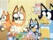 Jwèt Jigsaw Puzzle: Bluey Shopping Day sou entènèt