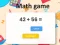Jwèt Math game sou entènèt