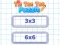 Jwèt Tic Tac Toe Puzzle sou entènèt
