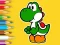 Jwèt Coloring Book: Yoshi Fishing Day sou entènèt