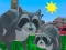 Jwèt Raccoon Adventure City Simulator 3d sou entènèt