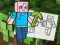 Jwèt Minecraft Fun Coloring Book sou entènèt