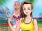 Jwèt Fitness Girls Dress Up sou entènèt