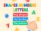 Jwèt Shapes Numbers Letters sou entènèt