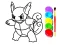 Jwèt Pokemon Coloring Book sou entènèt