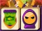 Jwèt Mahjong Halloween sou entènèt