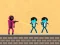 Jwèt Squid Game 2D Shooting sou entènèt