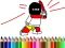 Jwèt Back To School: Hero Coloring Book sou entènèt