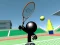 Jwèt Stickman Tennis 3D sou entènèt