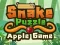 Jwèt Snake Puzzle Apple Game sou entènèt