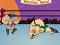 Jwèt GWA Wrestling Riot sou entènèt