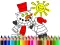Jwèt Back To School: Winter Time Coloring sou entènèt