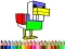 Jwèt Back To School: Monster Craft Coloring sou entènèt