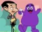 Jwèt When Mr Bean meet Grimace sou entènèt