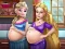 Jwèt Happy Princesses Pregnant BFFS sou entènèt