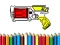 Jwèt Back To School: Nerf Coloring Book sou entènèt