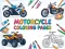 Jwèt Motorcycle Coloring Pages sou entènèt