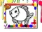 Jwèt Fish Coloring Book sou entènèt