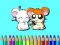 Jwèt Hamster Coloring Book sou entènèt