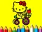 Jwèt Back To School: Sweet Kitty Coloring sou entènèt