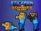 Jwèt Stickman vs Zombies WorldCraft sou entènèt