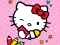 Jwèt Color By Number With Hello Kitty sou entènèt
