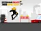 Jwèt Stickman Skate 360 Epic City sou entènèt