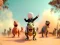 Jwèt Stickman: Dinosaur arena sou entènèt