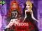 Jwèt Princess Black Wedding Dress sou entènèt