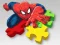 Jwèt Spiderman Puzzle sou entènèt