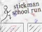 Jwèt Stickman School Run sou entènèt
