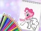 Jwèt Cute Pony Coloring Book sou entènèt
