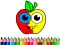 Jwèt Back To School: Apple Coloring Book sou entènèt