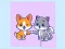 Jwèt Cats and Dogs Puzzle sou entènèt