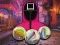 Jwèt Squid Game Marble sou entènèt