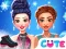 Jwèt Princess Winter Ice Skating Outfits sou entènèt