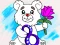 Jwèt March Coloring Book sou entènèt