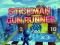 Jwèt Stickman Gun Runner sou entènèt