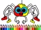 Jwèt Halloween Coloring Time sou entènèt