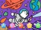 Jwèt Color By Code Space Bear sou entènèt