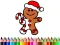 Jwèt Back To School: Christmas Cookies Coloring sou entènèt