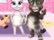 Jwèt Preganat Kitty Room Decor sou entènèt